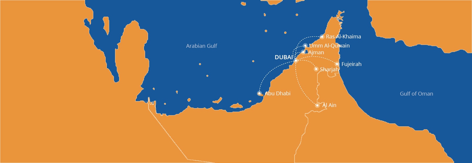 UAE-map